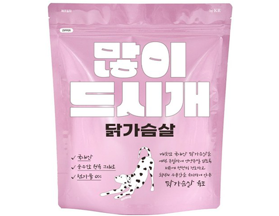반려동물 많이드시개 대용량 수제 간식 400g
