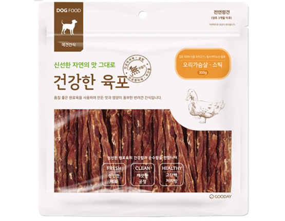 굿데이 건강한 육포 강아지 간식