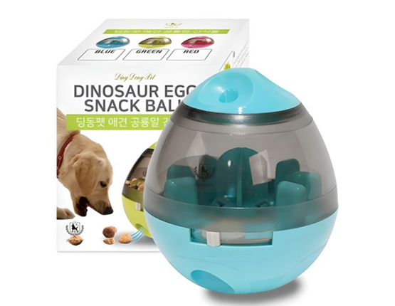 딩동펫 애견 공룡알 간식볼 IQ 장난감